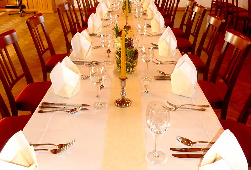 Familienfeiern Gasthof Hoffmann